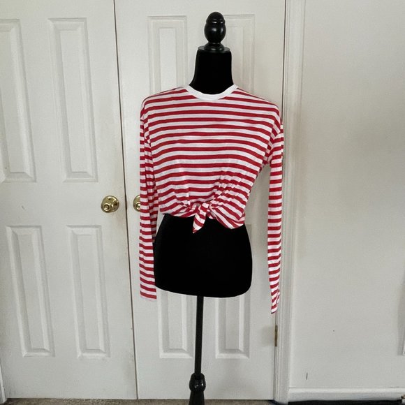 Tie-front crop shirt from Divided - Picture 1 of 11